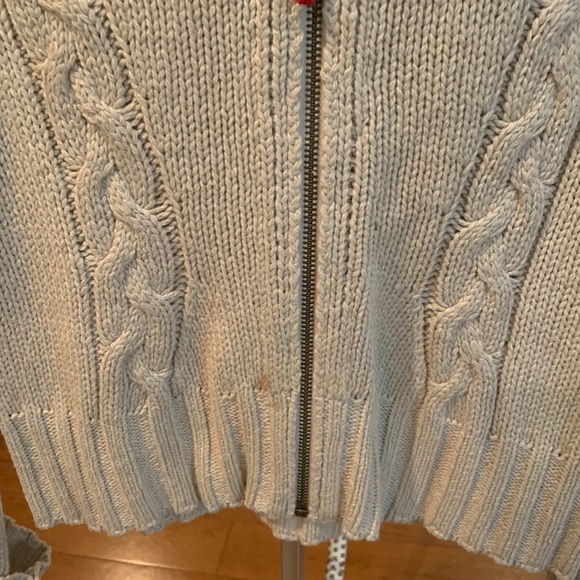 Anthropologie Sparrow Knitted Cardigan Hoodie with Zipper - Picture 4 of 6
